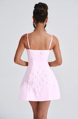 Fioreclo Dalisse Mini Dress in Blush