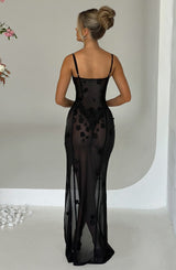 Fioreclo Dalyra Maxi Dress in Black