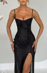 Fioreclo Dalyra Maxi Dress in Black