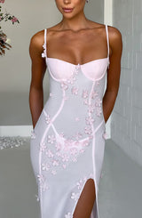 Fioreclo Dalyra Maxi Dress in Blush