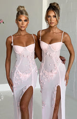 Fioreclo Dalyra Maxi Dress in Blush