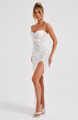 Fioreclo Dalyra Maxi Dress in Ivory