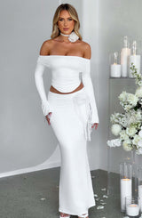 Fioreclo Deemira Top in Ivory