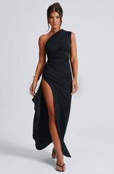 Fioreclo Delanya Maxi Dress in Black