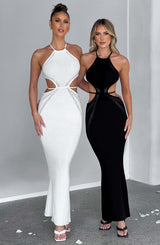 Fioreclo Deliana Maxi Dress in White