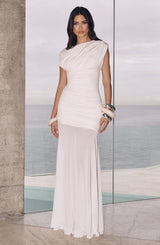 Fioreclo Demelia Maxi Dress in Ivory