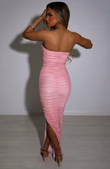 Fioreclo Demira Maxi Dress in Blush