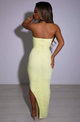 Fioreclo Demira Maxi Dress in Lime