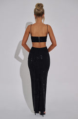 Fioreclo Dimessa Top in Black
