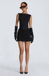 Fioreclo Edana Mini Skirt in Black