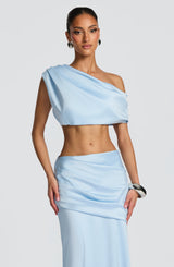 Fioreclo Edwyna Top in Glacier Blue