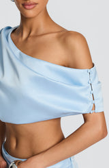 Fioreclo Edwyna Top in Glacier Blue
