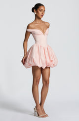 Fioreclo Eilana Mini Dress in Blush