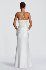 Fioreclo Elmira Maxi Dress in Ivory