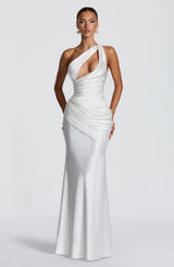 Fioreclo Elmira Maxi Dress in Ivory