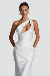 Fioreclo Elmira Maxi Dress in Ivory