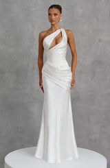 Fioreclo Elmira Maxi Dress in Ivory