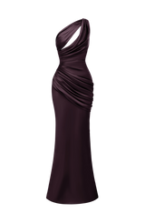 Fioreclo Elmira Maxi Dress in Plum