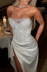 Fioreclo Emriella Maxi Dress in Ivory