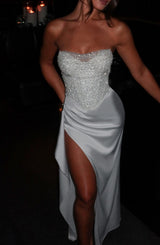 Fioreclo Emriella Maxi Dress in Ivory