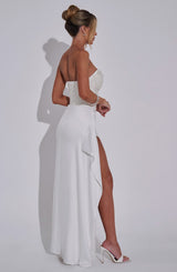 Fioreclo Emriella Maxi Dress in Ivory