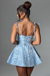 Fioreclo Emsley Playsuit Dress in Blue