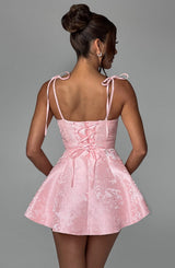 Fioreclo Emsley Playsuit Dress in Blush