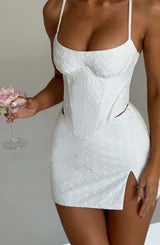 Fioreclo Erina Corset in Ivory