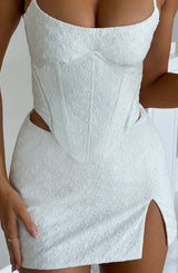 Fioreclo Erina Corset in Ivory