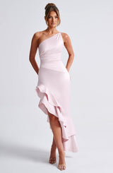 Fioreclo Esmeryn Maxi Dress in Blush