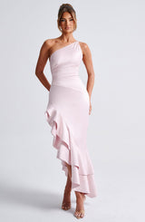 Fioreclo Esmeryn Maxi Dress in Blush