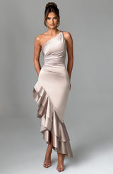 Fioreclo Esmeryn Maxi Dress in Champagne