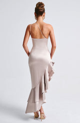 Fioreclo Esmeryn Maxi Dress in Champagne