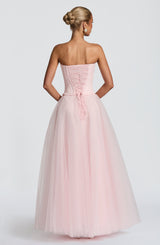 Fioreclo Ethelia Maxi Skirt in Blush