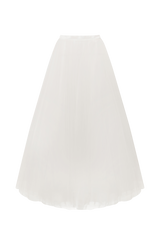 Fioreclo Ethelia Maxi Skirt in Ivory