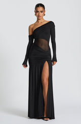 Fioreclo Ettania Maxi Dress in Black