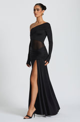Fioreclo Ettania Maxi Dress in Black