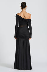 Fioreclo Ettania Maxi Dress in Black