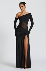 Fioreclo Ettania Maxi Dress in Black