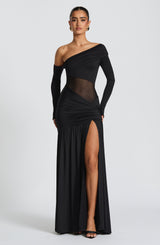 Fioreclo Ettania Maxi Dress in Black