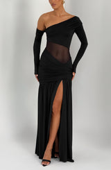 Fioreclo Ettania Maxi Dress in Black