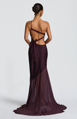 Fioreclo Fabelle Gown in Plum