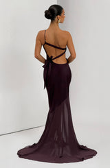 Fioreclo Fabelle Gown in Plum