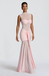 Fioreclo Faelyn Maxi Skirt in Blush