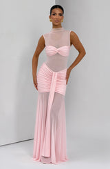 Fioreclo Faelyn Maxi Skirt in Blush