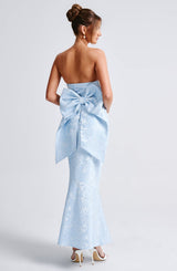 Fioreclo Felisia Maxi Dress in Blue