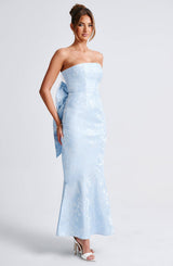 Fioreclo Felisia Maxi Dress in Blue