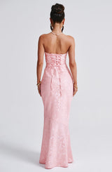 Fioreclo Felisia Maxi Dress in Blush