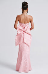 Fioreclo Felisia Maxi Dress in Blush