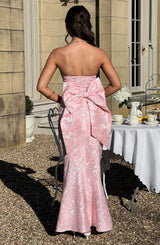 Fioreclo Felisia Maxi Dress in Blush